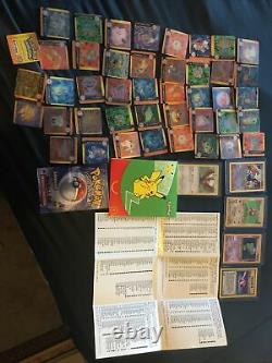 Pokemon Base Set Complete! Must See Vintage Collection