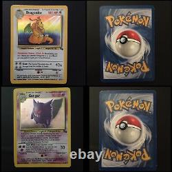 Pokemon Cards COMPLETE 100% Fossil Set 62/62 Ultra Pro VINTAGE RARE MUST SEE