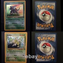 Pokemon Cards COMPLETE 100% Jungle Set 64/64 Ultra Pro VINTAGE RARE MUST SEE