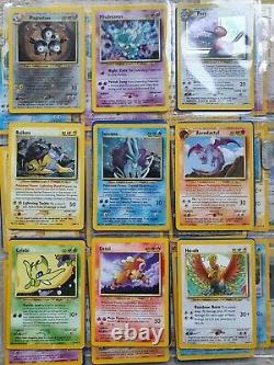 Pokemon Cards COMPLETE 100% Neo Revelation 64/64 Ultra Pro VINTAGE RARE MUST SEE