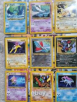 Pokemon Cards COMPLETE 100% Neo Revelation 64/64 Ultra Pro VINTAGE RARE MUST SEE