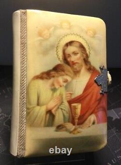 Precious Antique Key To Heaven Prayer Book W Crucifix Catholic Must See! Austria
