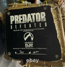 Predator Defeated Bust 741/4000 Custom Painted Must See
