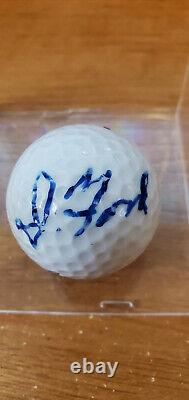 President Gerald Ford Autographed Golf Ball MUST SEE PHOTOS