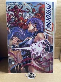 Psylocke #1 2nd Print Harvey Tolibao Wrap Cover VHTF High Grade Must See