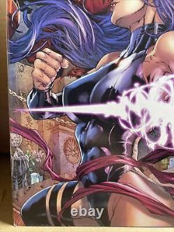 Psylocke #1 2nd Print Harvey Tolibao Wrap Cover VHTF High Grade Must See