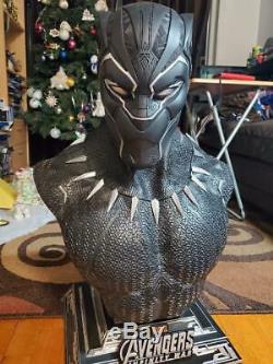 Queen Studios Black Panther Life Size Bust Avengers Infinity War Hot! Must See