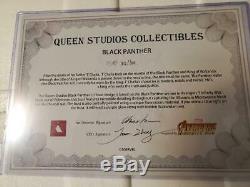 Queen Studios Black Panther Life Size Bust Avengers Infinity War Hot! Must See