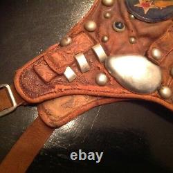 RARE-AMAZING AVIATION/SKULL CAP/HELMET LEATHER MUST SEE THIS Super cool