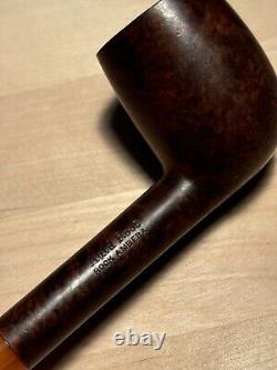 RARE BBB AULD ROOT ROCK AMBERA 189 LOVAT BILLIARD ESTATE PIPE MUST SEE 1930's