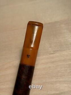 RARE BBB AULD ROOT ROCK AMBERA 189 LOVAT BILLIARD ESTATE PIPE MUST SEE 1930's