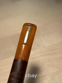 RARE BBB AULD ROOT ROCK AMBERA 189 LOVAT BILLIARD ESTATE PIPE MUST SEE 1930's