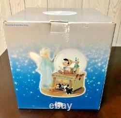 RARE Disney Pinocchio and the Blue Fairy Snowglobe Sealed In Box New Must See