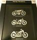 RARE HARLEY-DAVIDSON FRAMED SHADOW BOX Must See Legendary Racing Machines