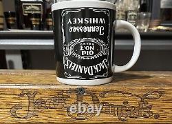 RARE RARE RARE! Jack Daniels 2001 Coffee Mugs UPSIDE DOWN ERROR! Must See