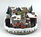 RARE RETIRED Target Fiber Optic Christmas Village 10.5 H x 14.5 W MUST SEE