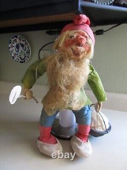 RARE SWEDISH Antique Christmas Gnome. RARE SIZE! MUST See! TOMTE