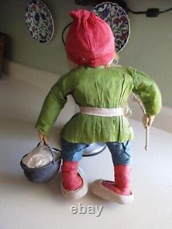 RARE SWEDISH Antique Christmas Gnome. RARE SIZE! MUST See! TOMTE