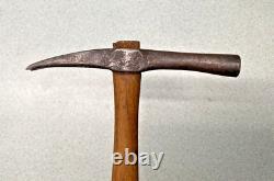 RARE Unusual Cast Iron Double Claw TACK Hammer must see tool collector