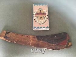 RARE! , native american Folk Art PIECES Must See Wow