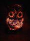 RETRO VINTAGE UNIQUE RARE OWL GLASS NIGHT LIGHT. WOW Beautiful! Must See
