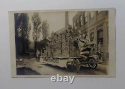 RPPC Postcard Underwood Typewriter Parade Float Hartford, CT. MUST SEE! CARD 4