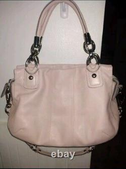 Rare! Coach Pale Pink Hobo Bag! Discontinued Bag! Soo Beautiful! Must See