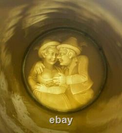 Rare German Stein with Lithopane MUST SEE 9.5 tall