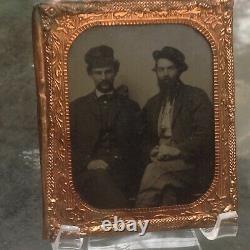 Rare Tintype Gay Erotic Couple Photograph Great Image Must See Wow