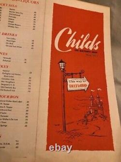 Rare Vintage Childs Restaurant Coney Island Brooklyn, NY. Must See