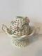Rare Vintage Fairy Light Lamp Lattice Lace Applied Flowers Must See Collector