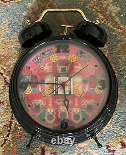 Rare, Vintage, GAKKEN Electronic Pachinko Clock / Game, Toy, Must See Video