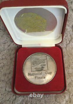 Rare coca cola (coke) national cup finals medal must see