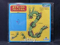 Rayquaza Mania Must See Top Confectionery Pokemon AG Block Gum Rare Vintage T