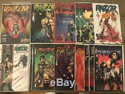 Razor # 1 2 3 4 5 -10 with Variant + Signed Editions London Night MUST SEE