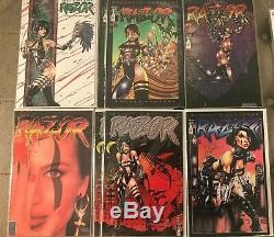 Razor # 1 2 3 4 5 -10 with Variant + Signed Editions London Night MUST SEE