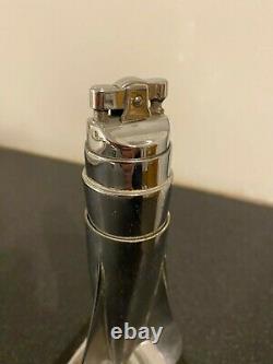 Rocket Table Lighter Planet Chrome plated retro must see 11