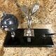 Rolls Royce Spirit of Ecstasy Globe Desk Pen Set Stunning Great Gift MUST SEE