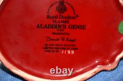 Royal Doulton Flambe Character Toby Jug Aladdin's Genie D6971 Must See Pics