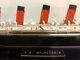 S. S. Mauretania Model Ship Encased In Display Box / MUST SEE