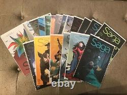 SAGA 1-54 all 1st prt / VF/NM Complete Set + #1 Image Firsts MUST SEE