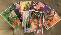 SAGA 1-54 all 1st prt / VF+- NM Complete Set + Many 2nd prints MUST SEE