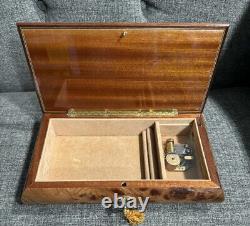 San Francisco Music Box - Inlaid Jewelry Box with Key Must See