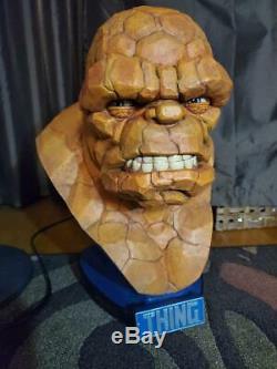 Sideshow Collectibles Thing Life Size Bust Fantastic Four Rare! Must See