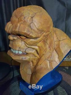 Sideshow Collectibles Thing Life Size Bust Fantastic Four Rare! Must See