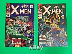 Silver Age Comic The X-men #8, #15, # 30, #33. Nice 4 book lot! Must See