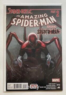 Spider-Man Spider Verse Key Issue Lot 1st Punk 2099 Arana Manga Rex Must See