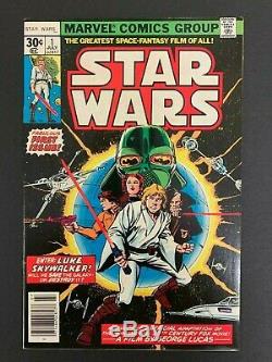 Star Wars #1 High Grade! 1st Print (marvel, 1977) Must-see! Lots Of Pics