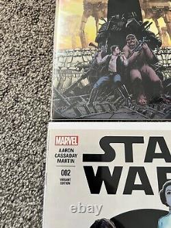 Star Wars (2015) 16 comic Variant lot #'s 1-4 Must See 120 125 2nd 3rd Print