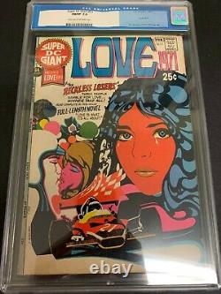 Super DC Giant #21 Cgc 7.0 (dc, 1971) Scarce Love Issue! Must-see